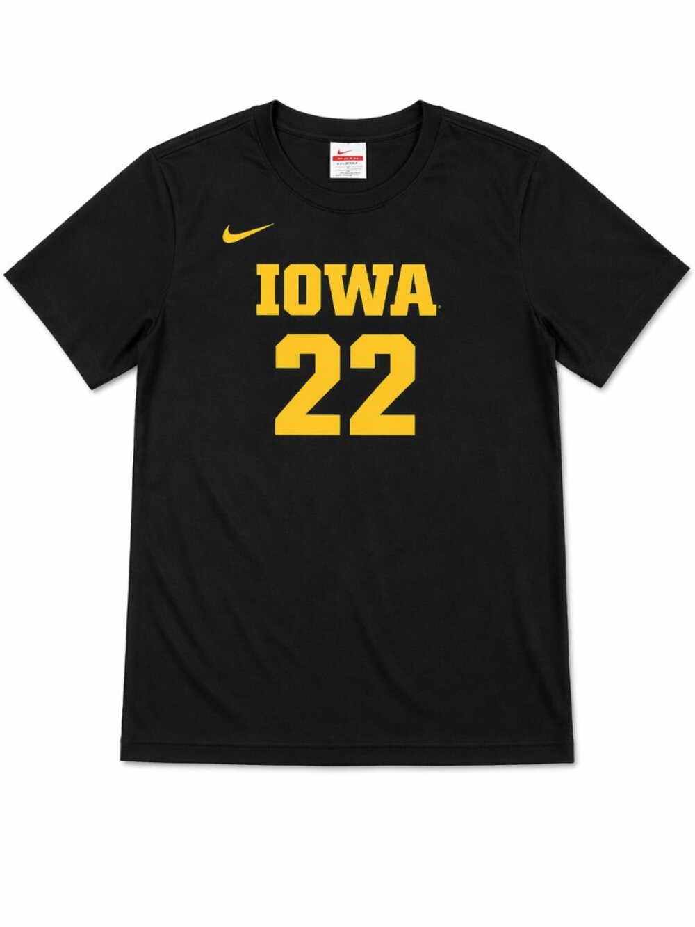 NWT Nike Caitlin Clark Iowa Hawkeyes Men's Large Short Sleeve Graphic Tee